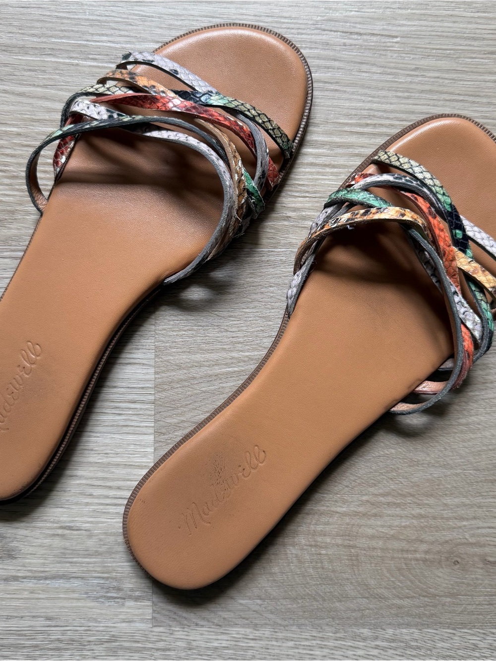 Madewell Tracie Criss Cross Sandals